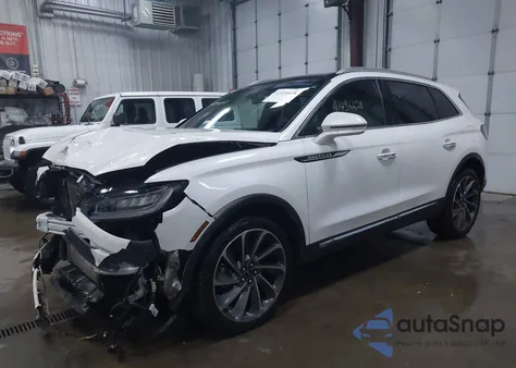 2019 Lincoln Nautilus Reserve из США, поврежденный, VIN 2LMPJ8L90KBL53506